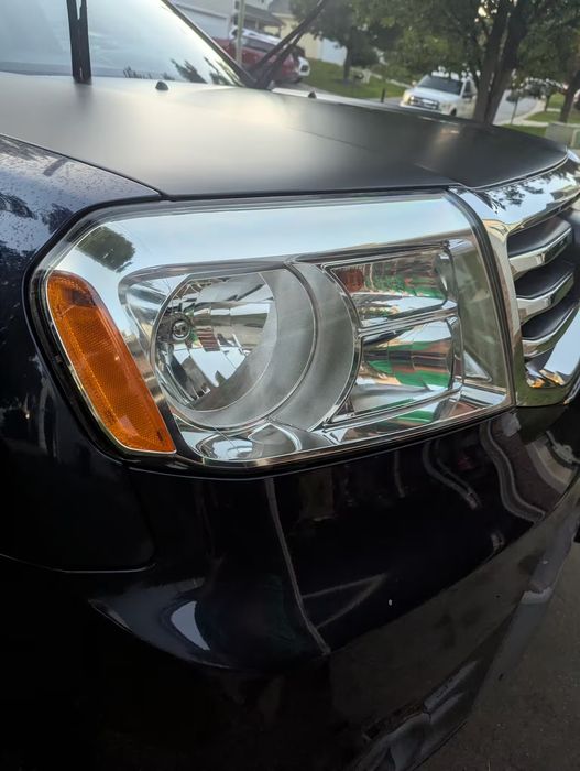 After headlight restoration, Winston-Salem NC