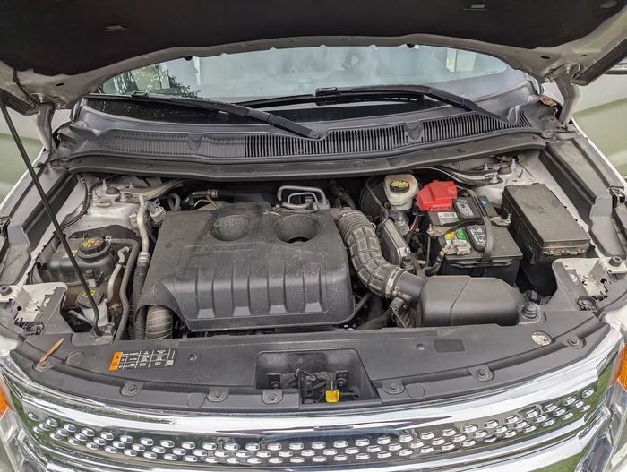 Before engine bay detail, Winston-Salem NC