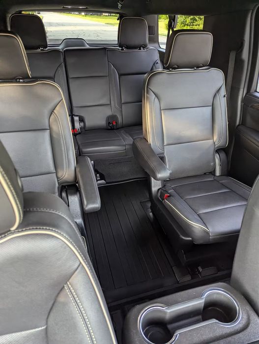 SUV interior detail, Winston-Salem NC