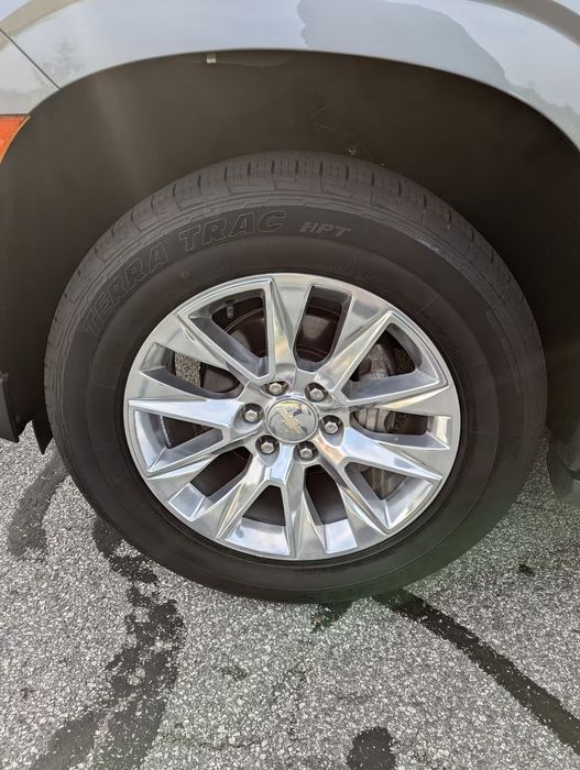 Wheel and tire detail, Winston-Salem NC